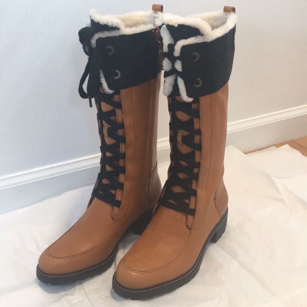 Cole Haan Leather Boots
